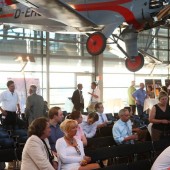 Lufthansa Präsentation in der Bremenhalle