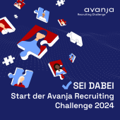 Unser Projektshinweis: Anmeldestart für die Avanja Recruiting Challenge 2024!